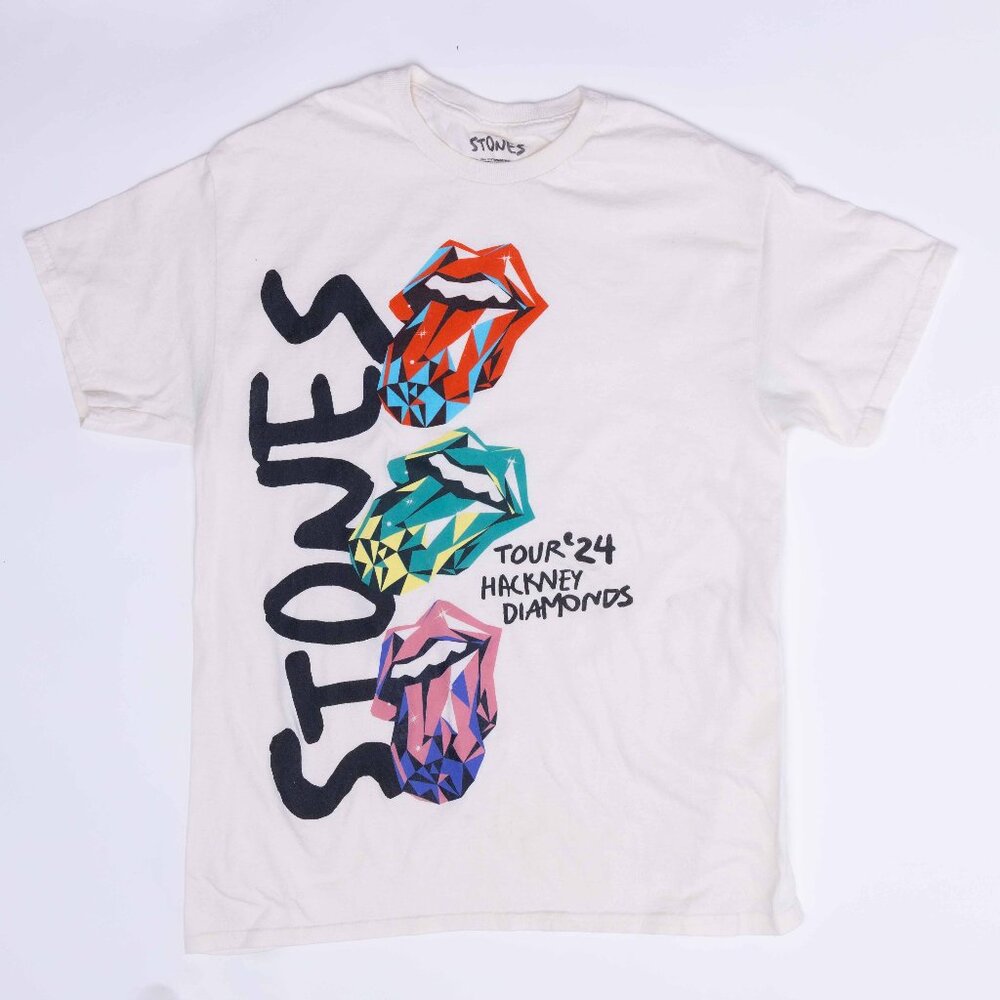 Rolling Stones 2024 Tour T-Shirt - Retro 70s style